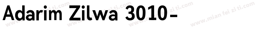 Adarim Zilwa 3010字体转换